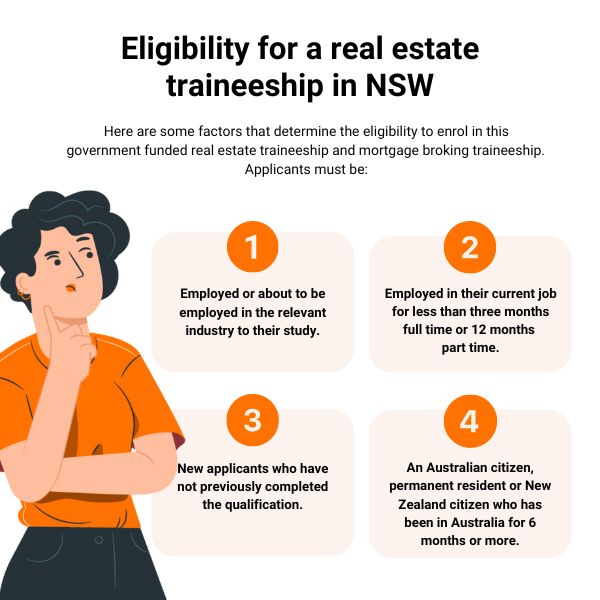 real estate traineeships NSW